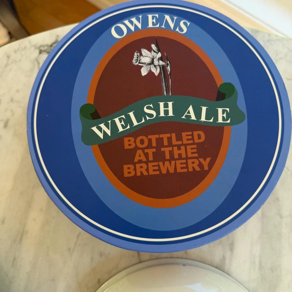 2003 BIA Cordon Bleu British Pub Brewery Ale Advertising Plates Set of 4 VTG Bar